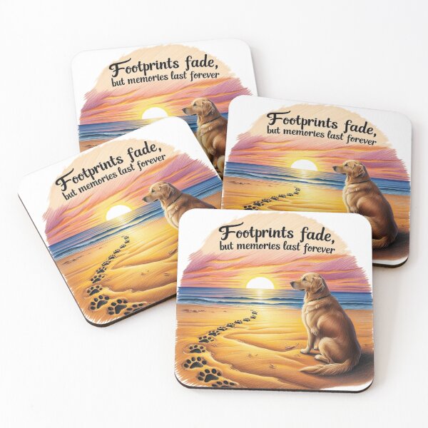 Item preview, Dog Love - Footprints in the Sand designed and sold by All Creative Designer.