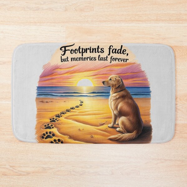Item preview, Dog Love - Footprints in the Sand designed and sold by All Creative Designer.