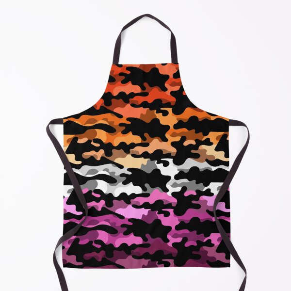 Item preview, Seamless Repeating Camouflage Textured Lesbian Flag Pride Flag Pattern designed and sold by LiveLoudGraphic.