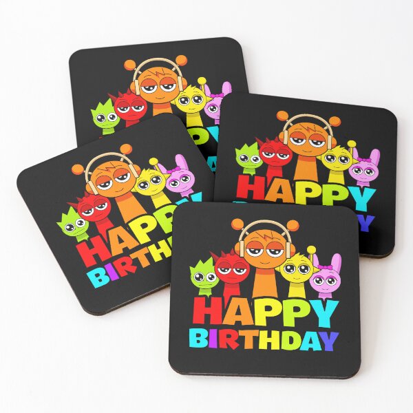 Item preview, Sprunki Happy Birthday Kids Characters  designed and sold by TreArtiveMinde.