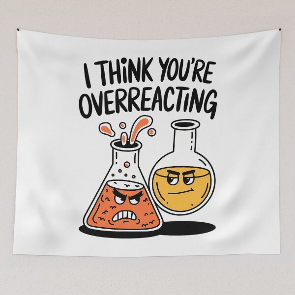 Item preview, Science Chemistry Overreacting designed and sold by aidenpier.