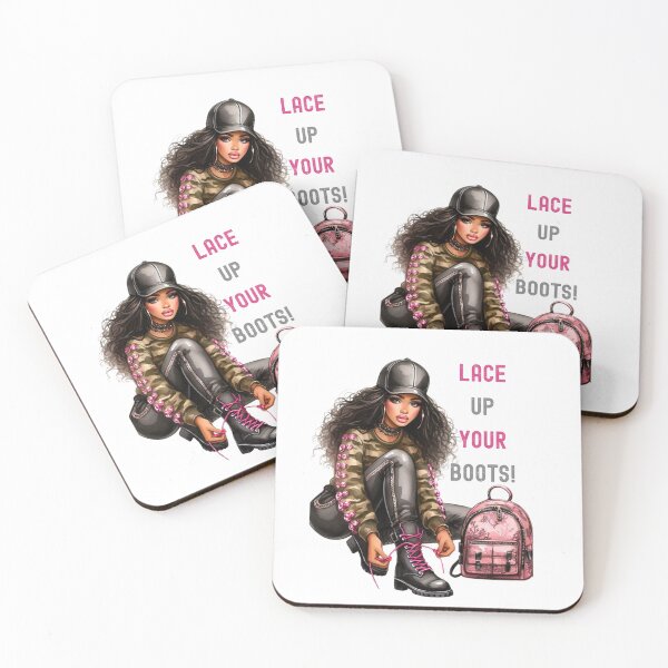 Item preview, Lace Up Your Boots! designed and sold by Godisgr8t2me.