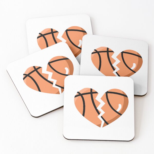 Item preview, Basketball Heartbreak – Broken Heart Design  designed and sold by MoiyaCreations.