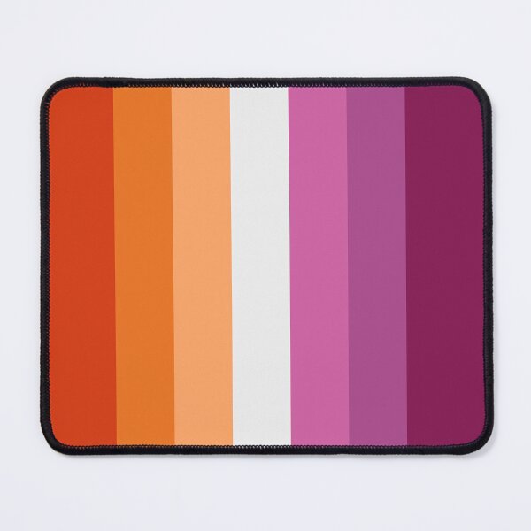 Item preview, Vertical Repeating Lesbian Flag Pride Flag Pattern designed and sold by LiveLoudGraphic.