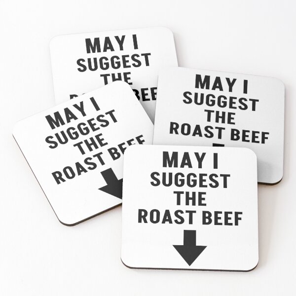 Item preview, May I Suggest The Roast Beef designed and sold by Alberto Dominguez.