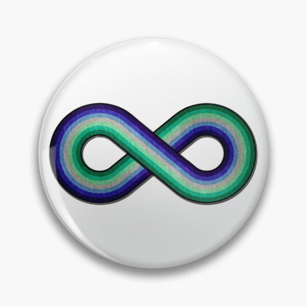 Item preview, Large Infinity Symbol Striped with Gay Pride Flag designed and sold by LiveLoudGraphic.
