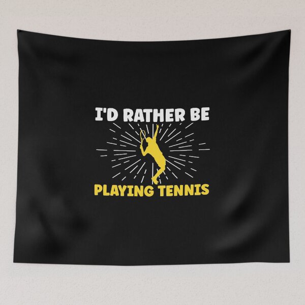 Item preview, Rather Be Playing Tennis designed and sold by miaa-artistshop.