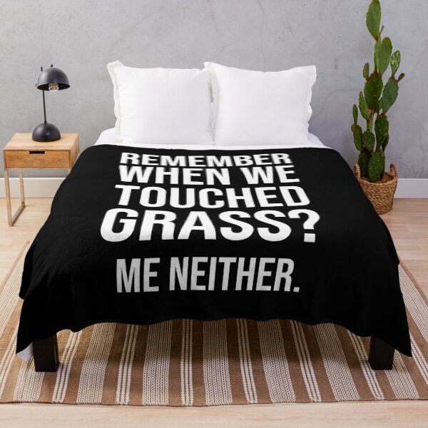 Item preview, Remember When We Touched Grass? – Introvert Gamer Humor designed and sold by chantastical.