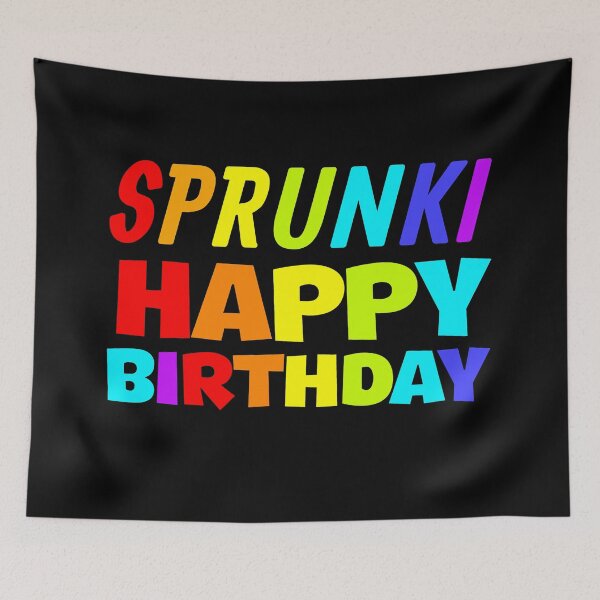 Item preview, Sprunki Happy Birthday Kids  designed and sold by TreArtiveMinde.
