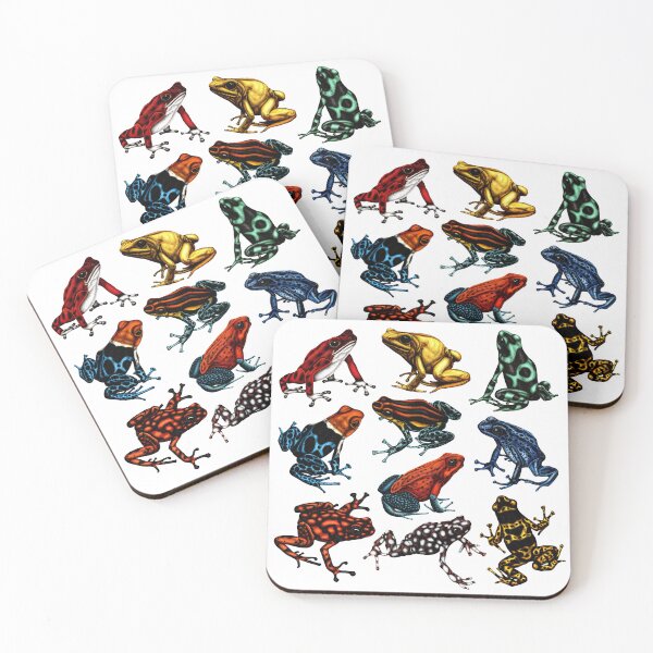 Item preview, 10 poison dart frogs designed and sold by LorenDowding.