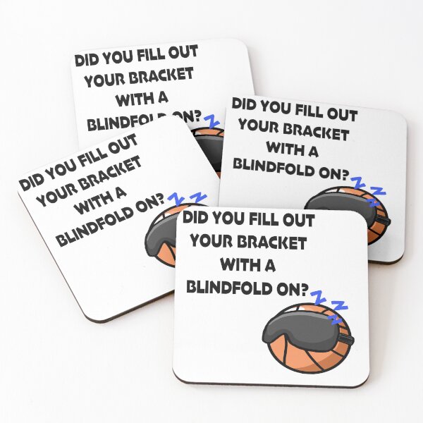 Item preview, Blindfold Bracket Fail – Funny March Madness Design  designed and sold by MoiyaCreations.