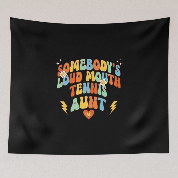 Item preview, Retro New Aunt Loudmouth Tennis Aunt designed and sold by miaa-artistshop.