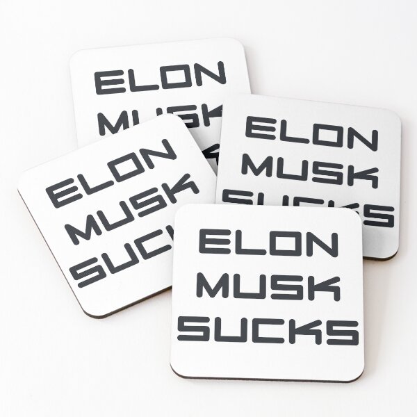 Item preview, Elon Musk Sucks designed and sold by OriginalBeerCat.