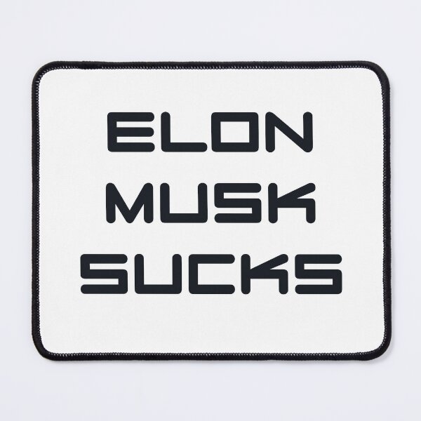 Item preview, Elon Musk Sucks designed and sold by OriginalBeerCat.