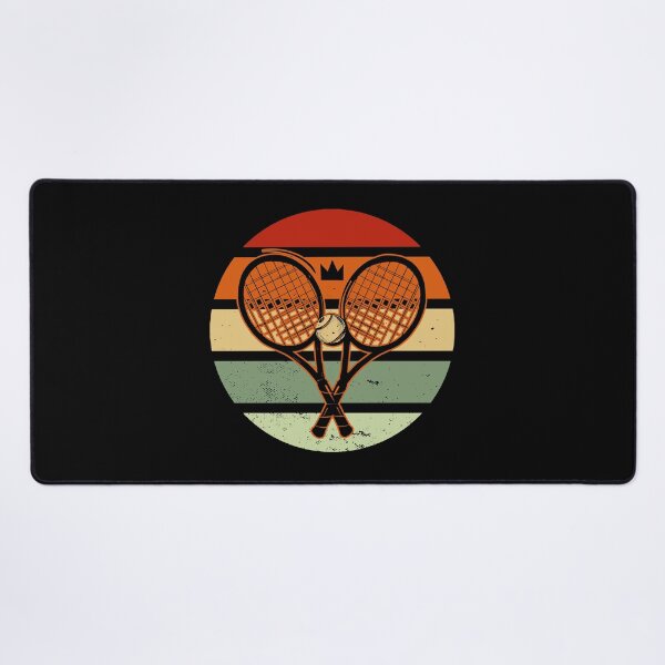 Item preview, Retro Sunset Tennis Racquet & Ball designed and sold by miaa-artistshop.