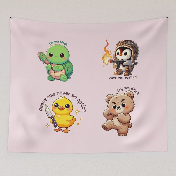 Item preview, Cute But Psycho Pack designed and sold by Acreatess.