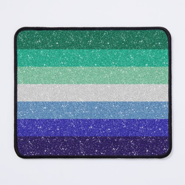 Item preview, Faux Glitter Gay Pride Flag Pattern designed and sold by LiveLoudGraphic.