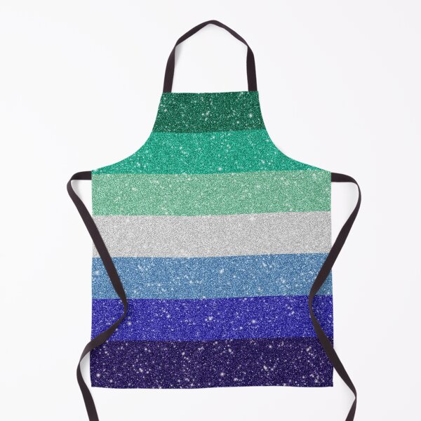 Item preview, Faux Glitter Gay Pride Flag Pattern designed and sold by LiveLoudGraphic.