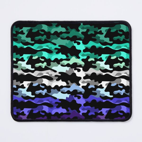 Item preview, Seamless Repeating Camouflage Textured Gay Flag Pride Flag Pattern designed and sold by LiveLoudGraphic.