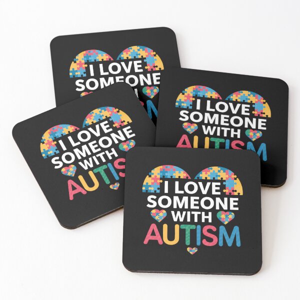 Item preview, Someone with Autism Heart Puzzle designed and sold by tearbytea.