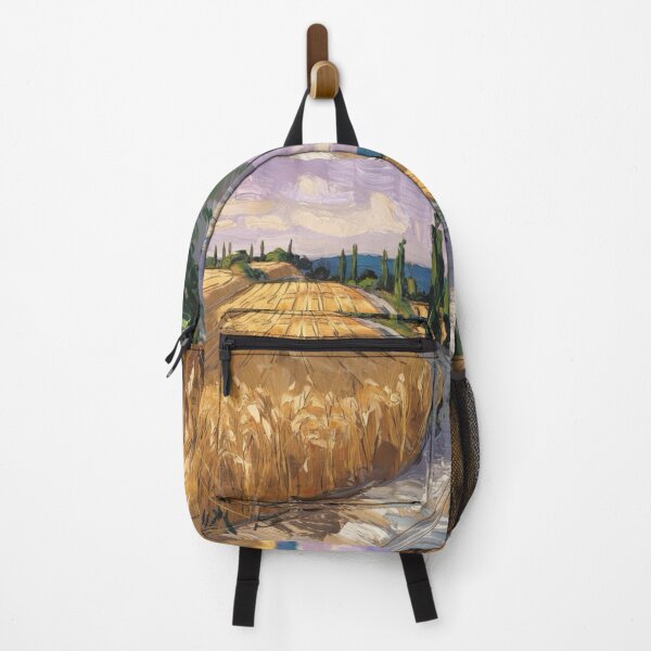 Item preview, Golden Wheat Path in Provence – Impressionist Landscape Art designed and sold by CARRAANN.