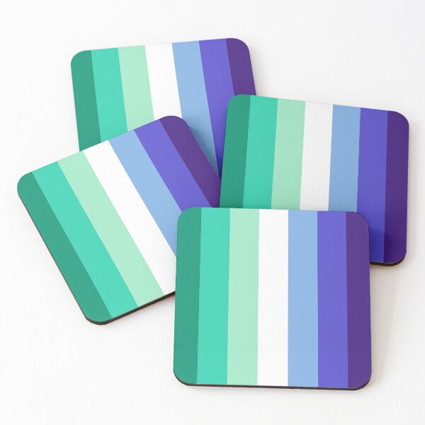 Item preview, Vertical Repeating Gay Pride Flag Pattern designed and sold by LiveLoudGraphic.