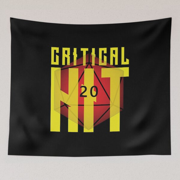 Item preview, Crit Hit - Gamer designed and sold by Whimsical  Thinker.