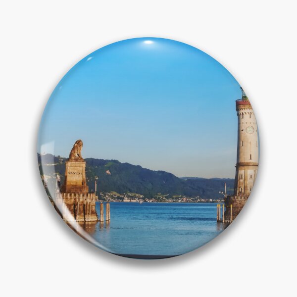Item preview, Two bikes at Lake Constance, Lindau Harbor designed and sold by Travelways.