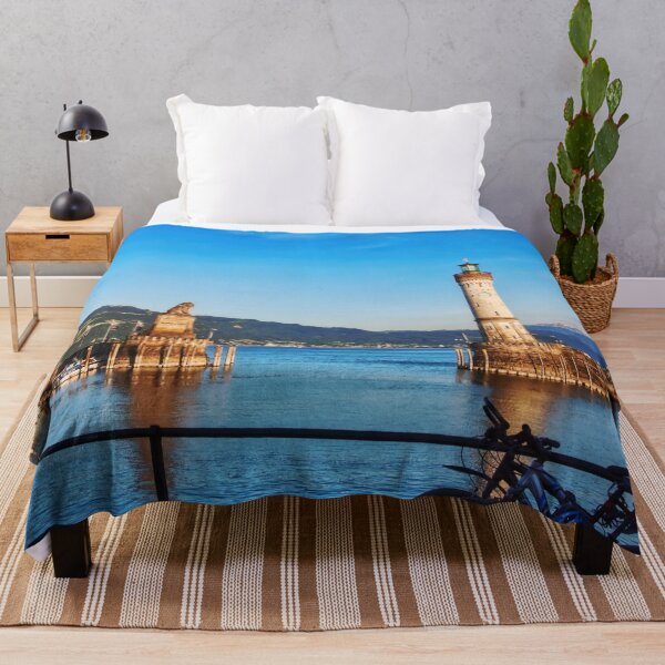 Item preview, Two bikes at Lake Constance, Lindau Harbor designed and sold by Travelways.