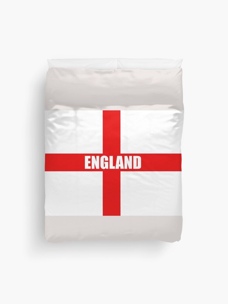 Funda nórdica «Bandera inglesa / Bandera de Inglaterra - de alta calidad» de Picturestation | Redbubble