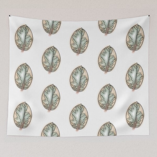 Item preview, Rubber Plant Ficus Belize designed and sold by Ekorn17.