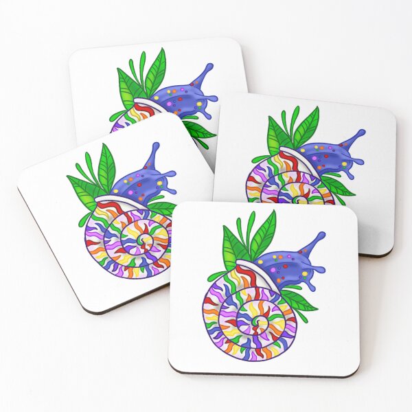 Item preview, Rainbow snail designed and sold by HoodRatSwagger.