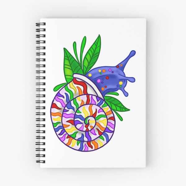 Item preview, Rainbow snail designed and sold by HoodRatSwagger.