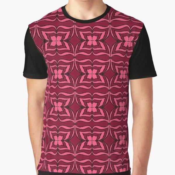 Item preview, Red flower pattern designed and sold by Meo Design.