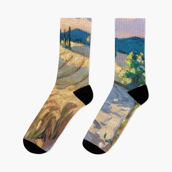 Item preview, Sunlit Provence Path – French Impressionist Wheat Field Painting designed and sold by CARRAANN.