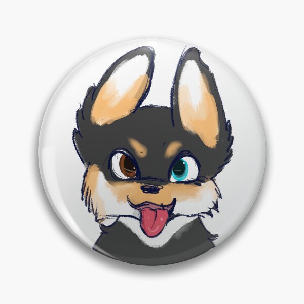 Item preview, Pocket Support Demon Sticker designed and sold by shadowwolffox.