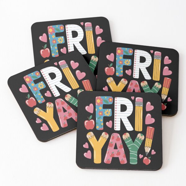 Item preview, Happy Fri Yay Teachers Students designed and sold by Matias9901.