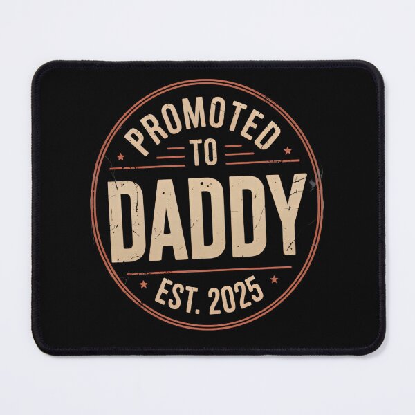 Item preview, Promoted to Daddy 2025 New Dad Baby First Time Dad designed and sold by ArtFromBeyond.