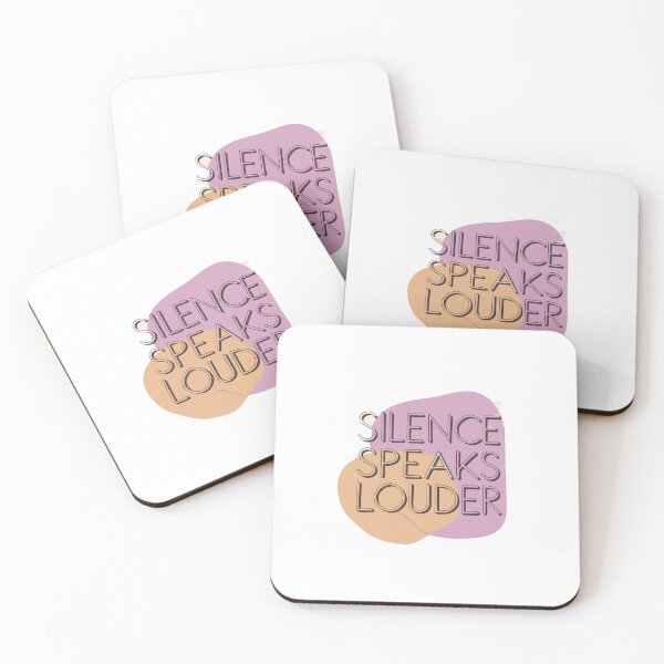 Item preview, Silence Speaks Louder designed and sold by Tlion.