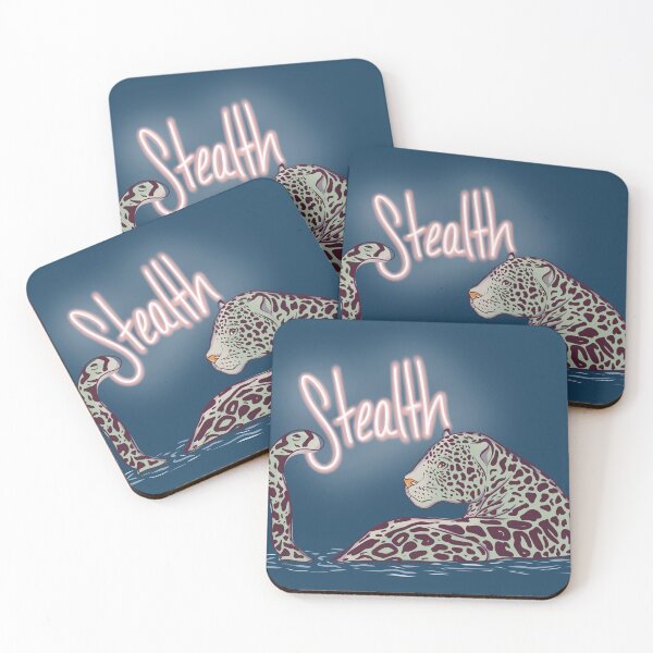 Item preview, Unique Animal Illustration: Stealthy Leopard in Water designed and sold by avellis illustrations.