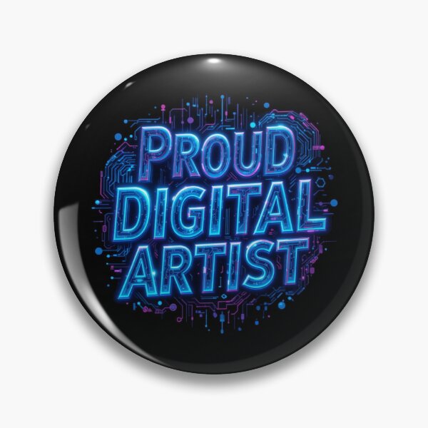 Artikelvorschau, Stolzer Digitalkünstler – Tech Aesthetic Edition entworfen und verkauft von JesyDualContent.