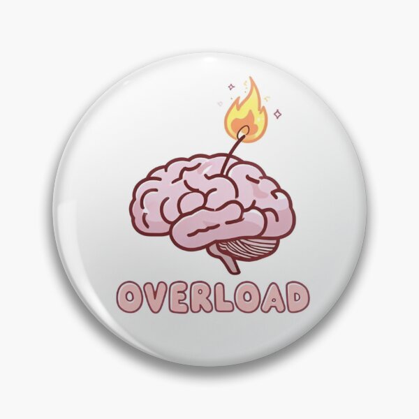 Item preview, Brain overload  designed and sold by wewatchthemoon.