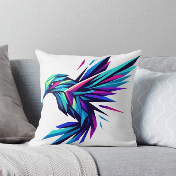 Item preview, Geometric Abstract Hummingbird – Speed & Energy designed and sold by ByMDK.