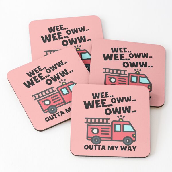 Item preview, Outta My Way, Firefighter To The Rescue designed and sold by The magic  Yellow bus.