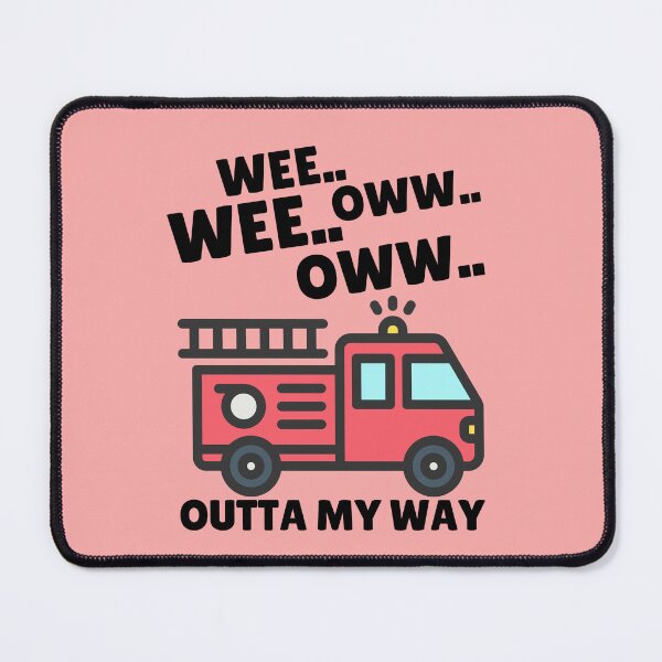 Item preview, Outta My Way, Firefighter To The Rescue designed and sold by The magic  Yellow bus.
