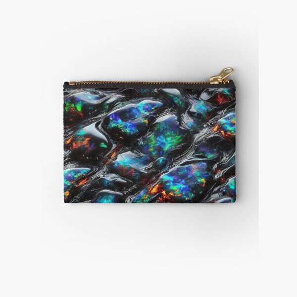 Item preview, Fiery Aurora: Black Opal Essence designed and sold by BobArtGallery.