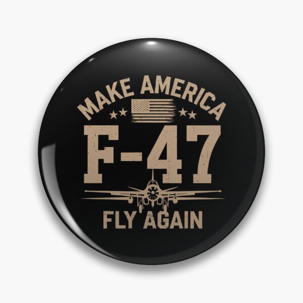 Item preview, F47 Usa Jet Fighter Aircraft Make America Fly Again designed and sold by kerrickflowers.