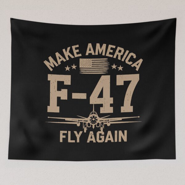 Item preview, F47 Usa Jet Fighter Aircraft Make America Fly Again designed and sold by kerrickflowers.