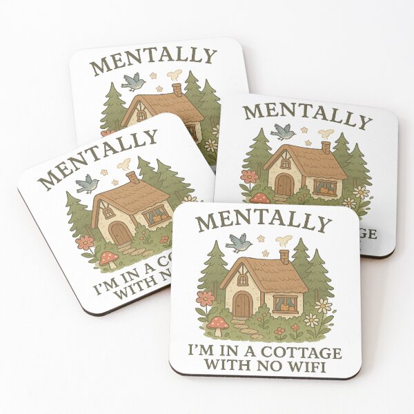 Item preview, Mentally, I'm in a cottage with no wifi designed and sold by DatShirtCo420.