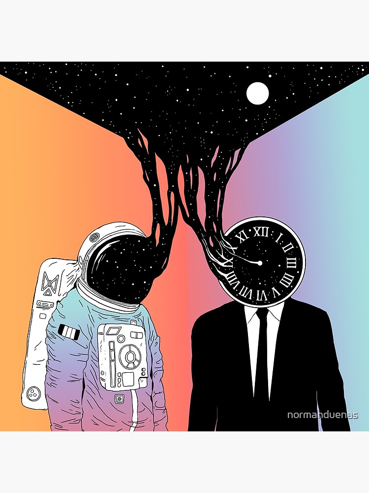 A Portrait of Space and Time (A Study of Existence) by normanduenas